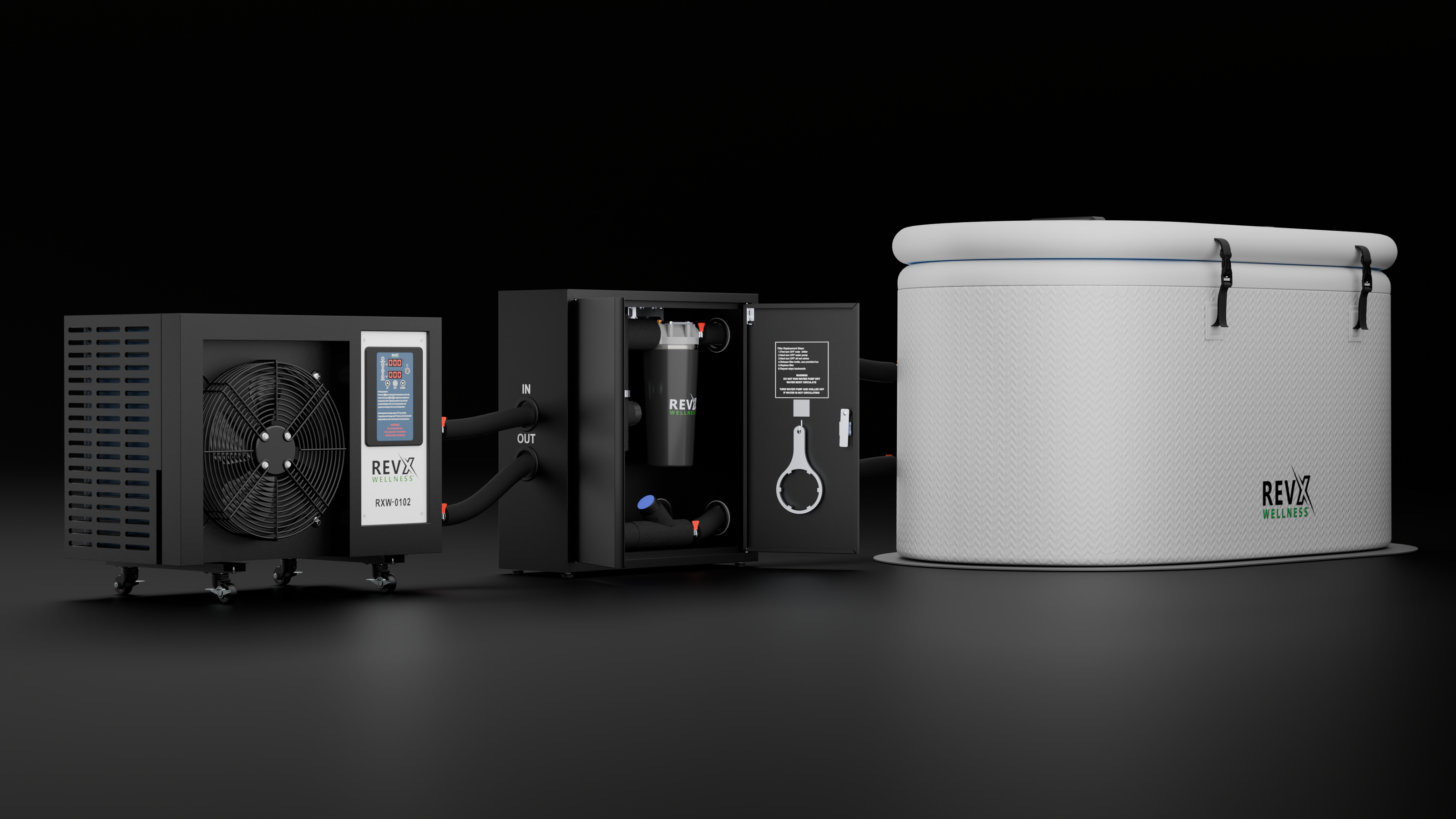 RevX X-FLOW Cold Plunge Filtration System