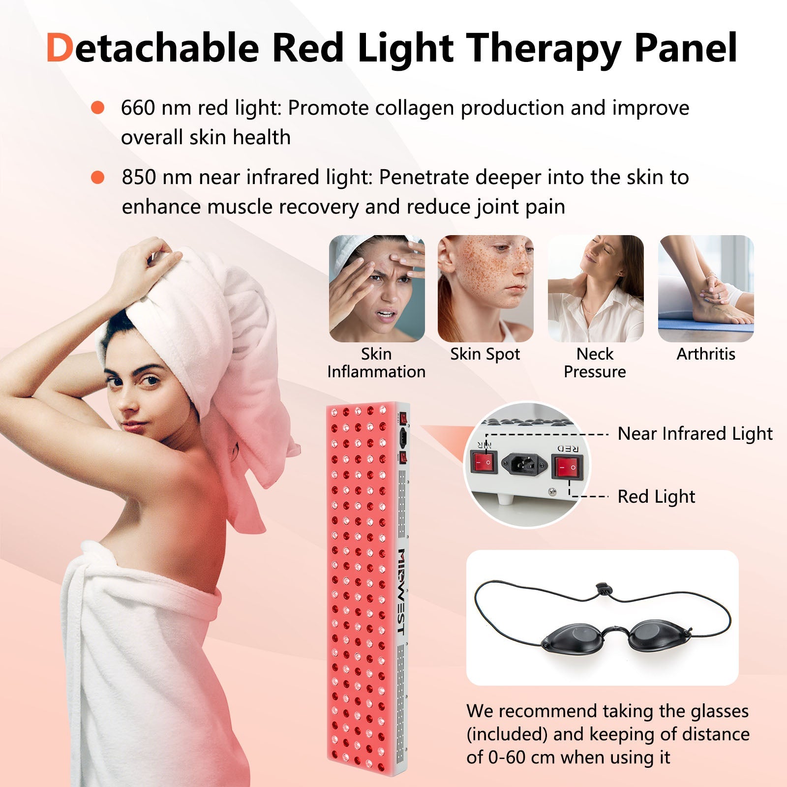 2024 New 2 People Far Infrared Wooden Sauna Room with Free Red Light Therapy for Home