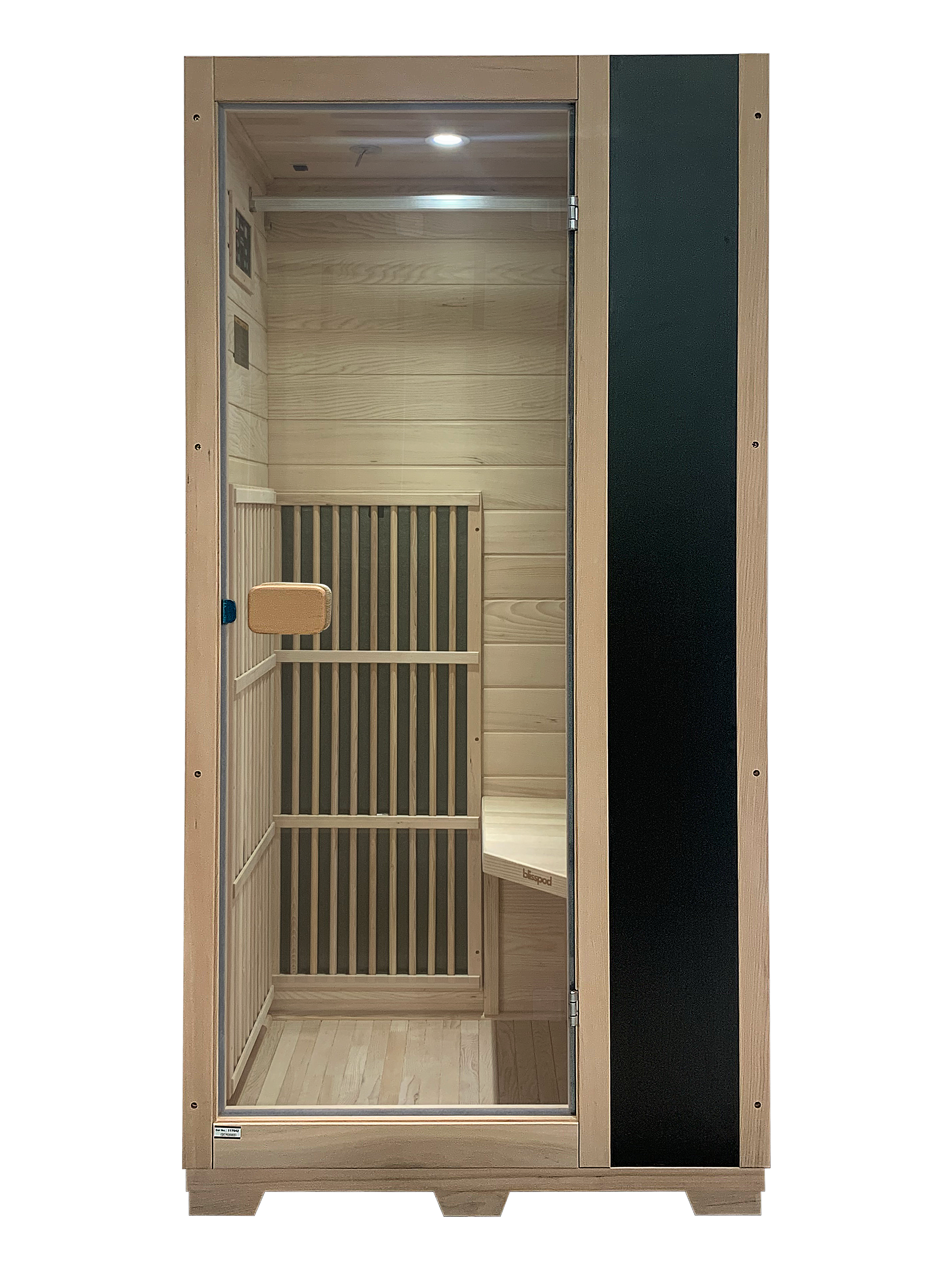 Blisspod | Vienna | Far Infrared Sauna | Canadian Hemlock Very Low EMF | 72.8