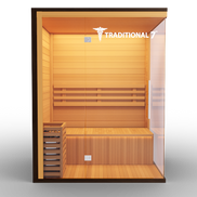 3 Person Home Steam Sauna | Traditional 7™