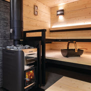 Harvia Steel Chimney WHP1500M Black - Finnish Sauna Builders