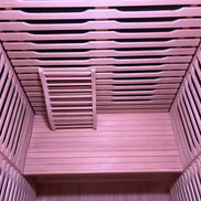 Blisspod | Milano | Full Spectrum Sauna | Canadian Hemlock Wood | Ultra Low EMF | 5 Far Infrared & 1 Red Glass Heater | Chromotherapy | Upto 2 Person
