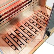 Blisspod I Vantaa RED I All-In-One - Full Spectrum + Red Light Therapy I Indoor Premium Sauna I 2 Person