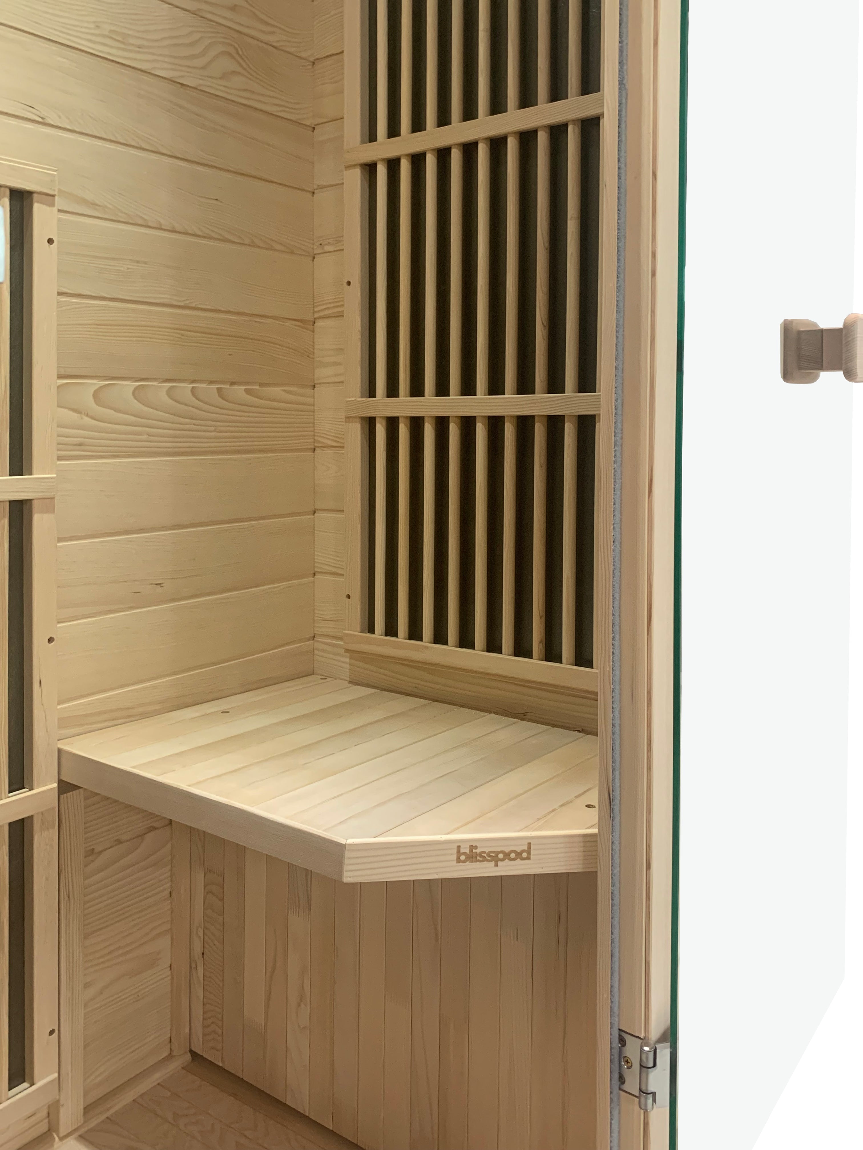 Blisspod | Vienna | Far Infrared Sauna | Canadian Hemlock Very Low EMF | 72.8