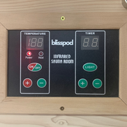 Blisspod | Vienna | Far Infrared Sauna | Canadian Hemlock Very Low EMF | 72.8