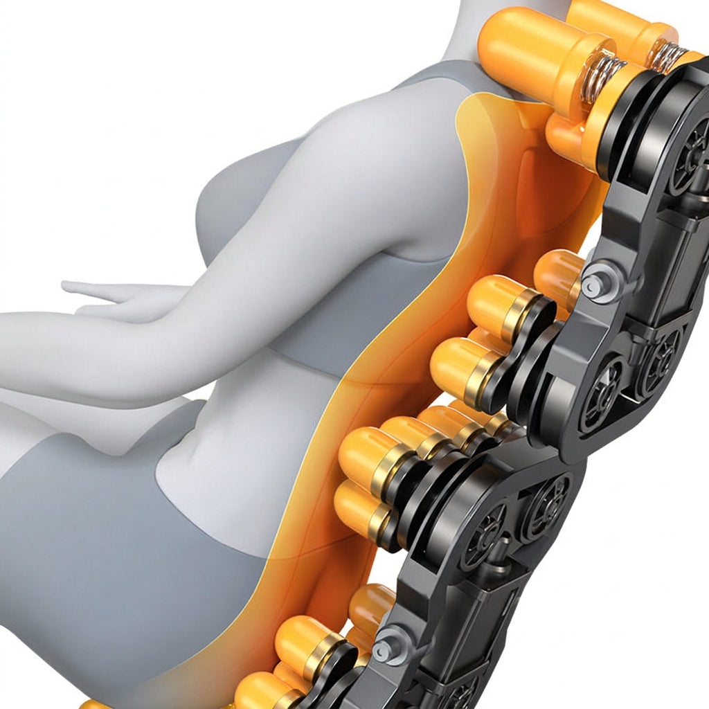 Gravity Salon Luxury Full Body Massage Chair – AI Voice Control, 3D/4D/6D Electric Recliner