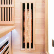 NiceBeam 1–2 Person Full-Body Infrared Sauna with Red Light Therapy