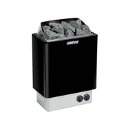 Harvia KIP80B Stainless Steel 8KW Sauna Heater with built-in control - Finnish Sauna Builders