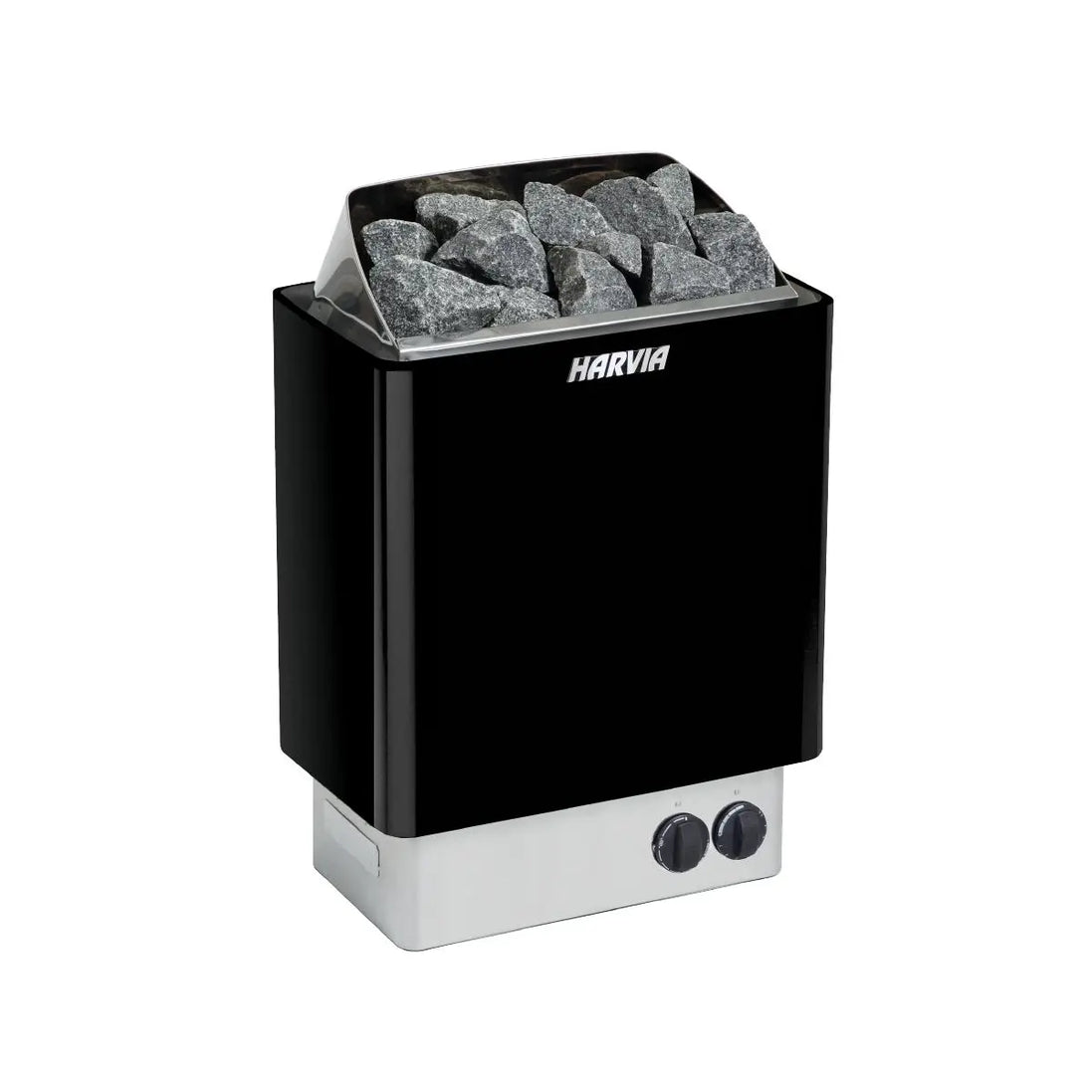 Harvia KIP80B Stainless Steel 8KW Sauna Heater with built-in control - Finnish Sauna Builders