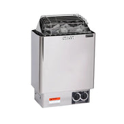 Harvia KIP80B Stainless Steel 8KW Sauna Heater with built-in control - Finnish Sauna Builders