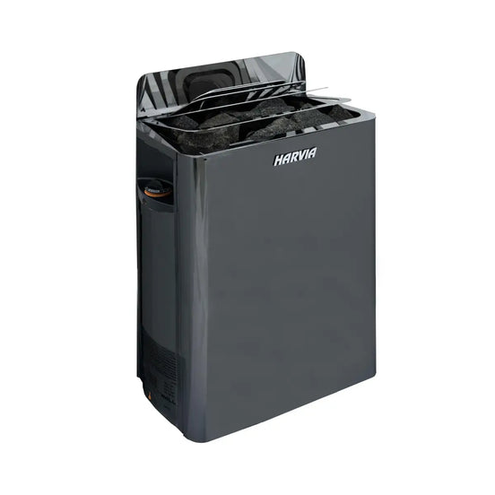 Harvia Wall Sauna Heater 6KW with Built-In Controls - Finnish Sauna Builders