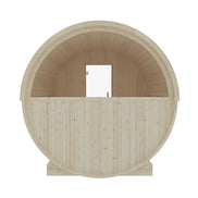 Helsinki Finnish Barrel Sauna with Terrace and WiFi Heater - Finnish Sauna Builders