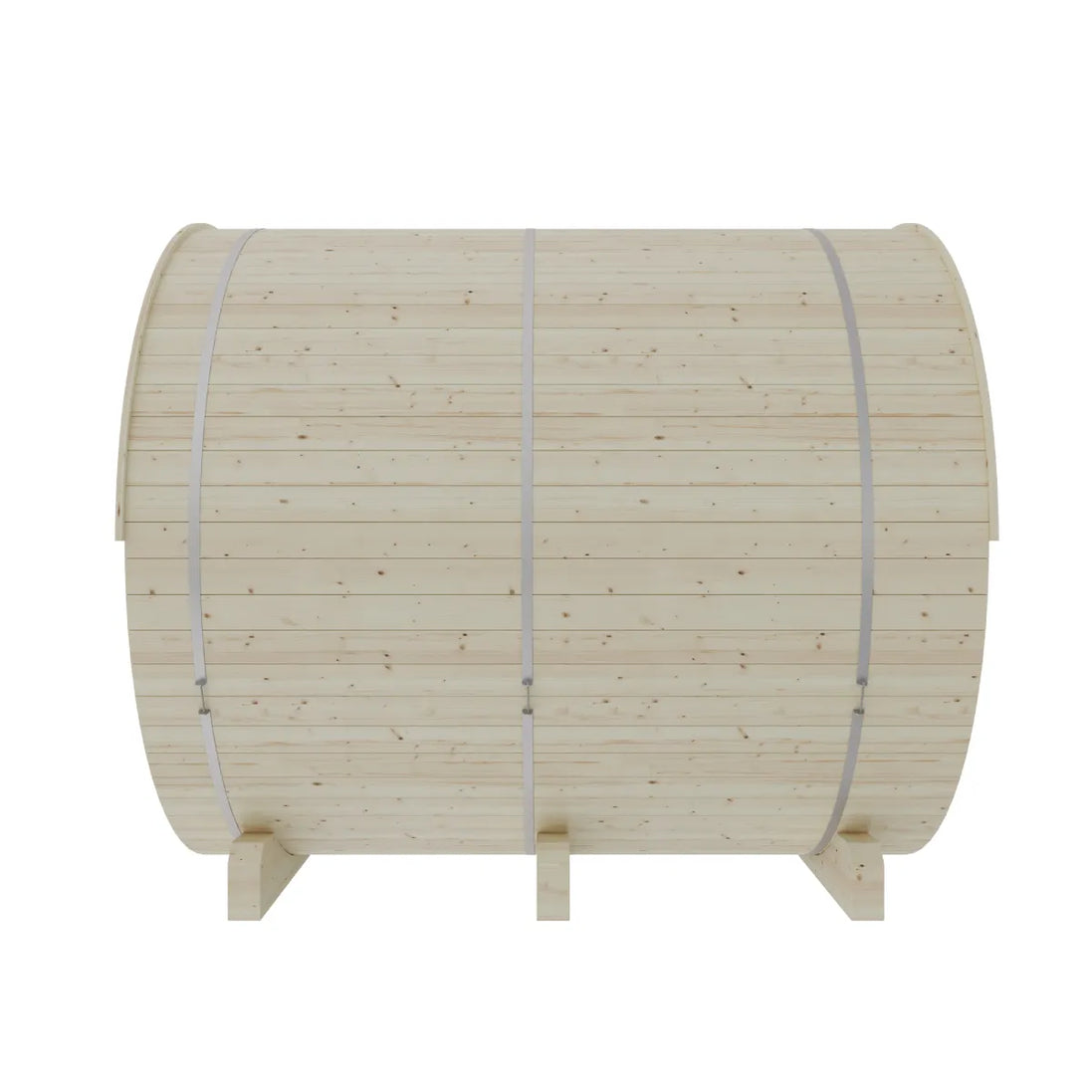 Helsinki Finnish Barrel Sauna with Terrace and WiFi Heater - Finnish Sauna Builders