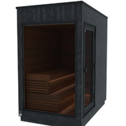 Thermasol Nordic Misty - Dark Nordic Spruce, 2-6 Person, Outdoor Sauna