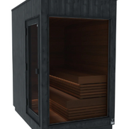 Thermasol Nordic Misty - Dark Nordic Spruce, 2-6 Person, Outdoor Sauna