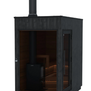 Thermasol Nordic Misty - Dark Nordic Spruce, 2-6 Person, Outdoor Sauna