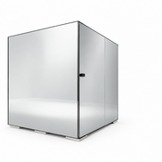 Thermasol Vue - Front Panoramic Glass, 3-4 Person, Outdoor Sauna