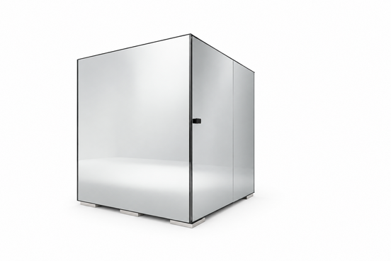 Thermasol Vue - Front Panoramic Glass, 3-4 Person, Outdoor Sauna