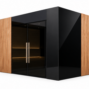 Thermasol Ombra - Lapacho Wood, 4-6 Person, Outdoor Sauna