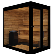 Thermasol Vera - Glass, 2-3 Person, Outdoor Sauna