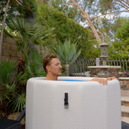 RevX Inflatable Barrel with Inflatable Steps