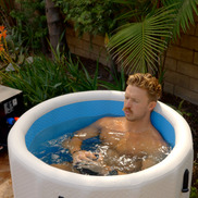 RevX Inflatable Barrel with Inflatable Steps