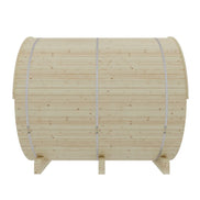 Tampere Finnish Barrel Sauna with WiFi Heater - Finnish Sauna Builders