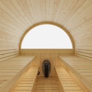 Tampere Finnish Barrel Sauna with WiFi Heater - Finnish Sauna Builders