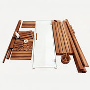 Custom Indoor Sauna Room - 7' x 10' x 8' - Finnish Sauna Builders