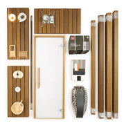 Carbon Smart Saunas - 5' x 7' x 8' - by Finnish Sauna Builders