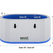 RevX Inflatable Tub Deluxe