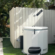 RevX Inflatable Barrel with Inflatable Steps