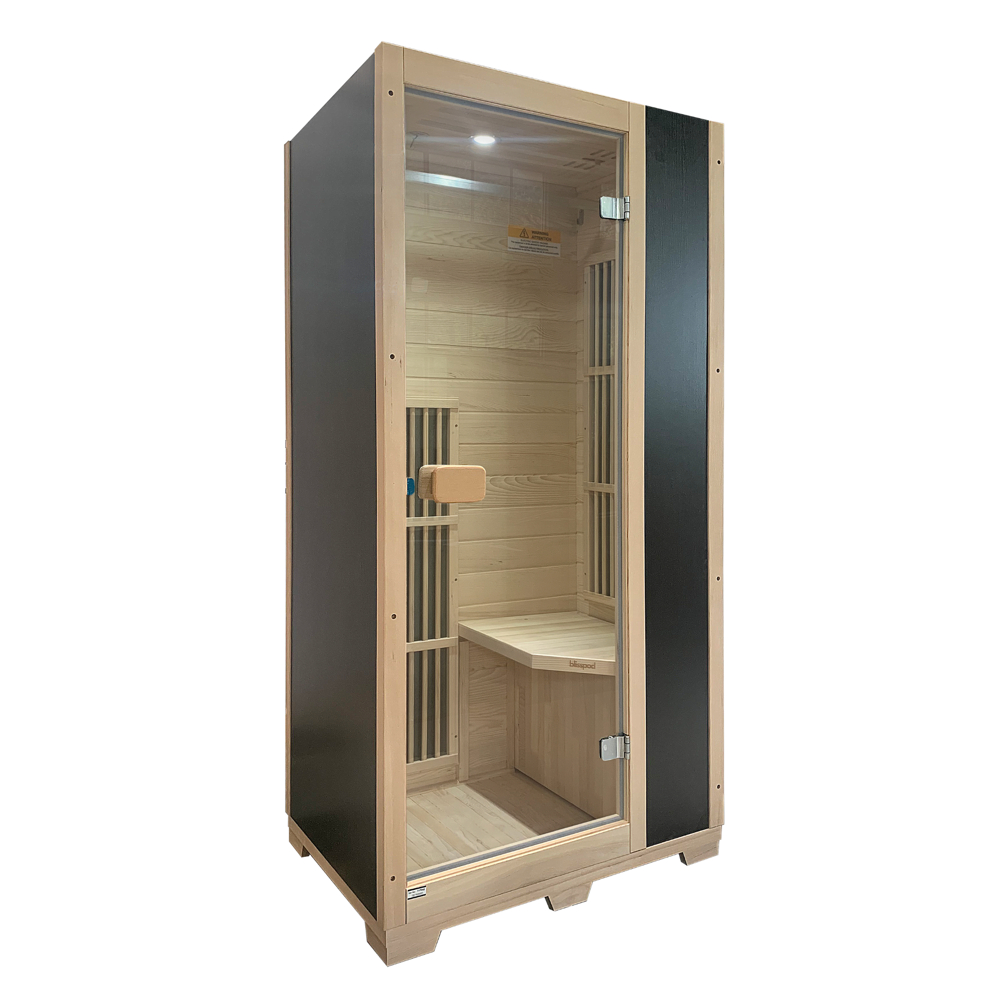 Blisspod | Vienna | Far Infrared Sauna | Canadian Hemlock Very Low EMF | 72.8
