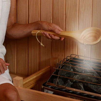 Almost Heaven Saunas Duet 2-Person Outdoor Barrel Sauna
