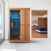 Finnmark Designs FD-2 2-Person Full-Spectrum Infrared Sauna with Touchscreen - SAK94731