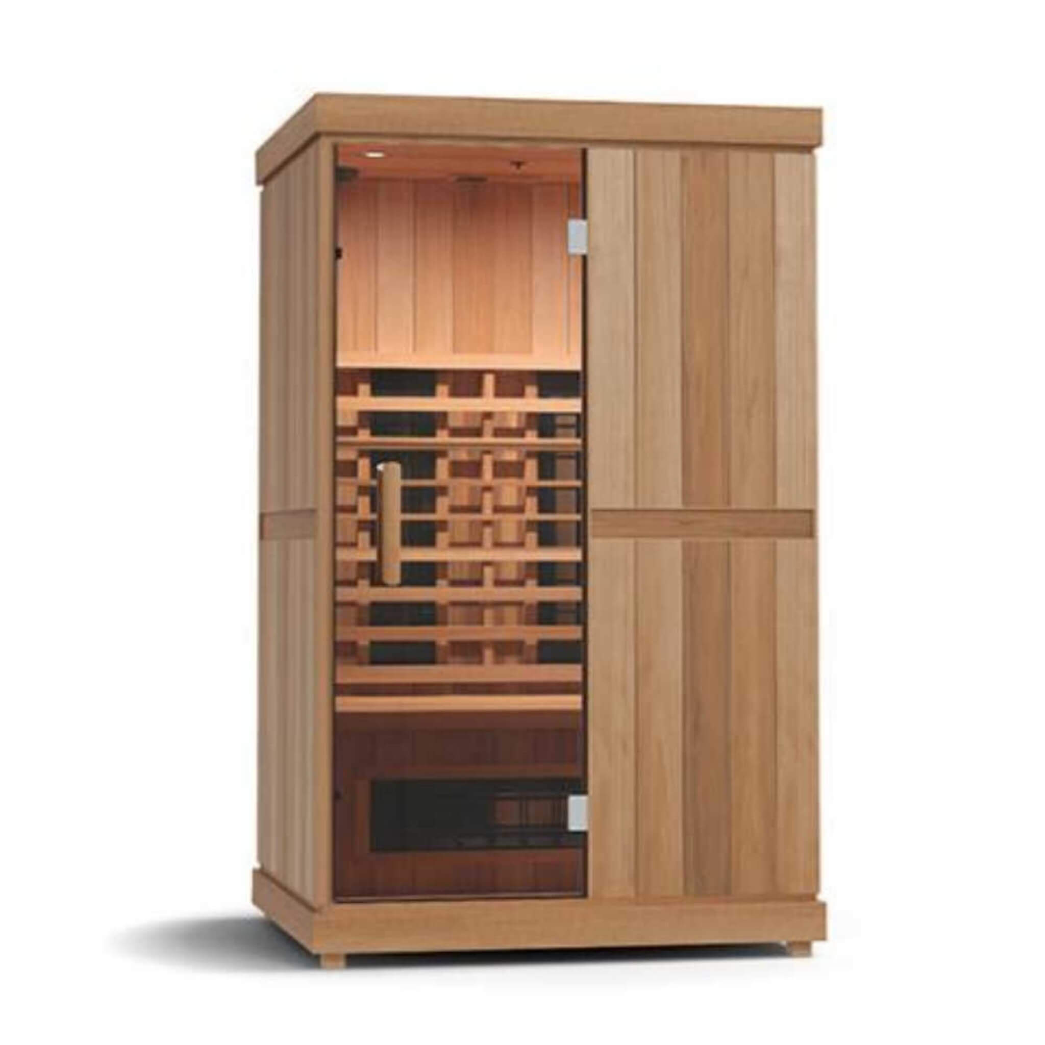 Finnmark Designs FD-2 2-Person Full-Spectrum Infrared Sauna with Touchscreen - SAK94731