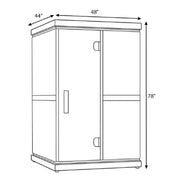 Finnmark Designs FD-2 2-Person Full-Spectrum Infrared Sauna with Touchscreen - SAK94731