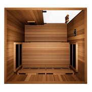 Finnmark Designs FD-2 2-Person Full-Spectrum Infrared Sauna with Touchscreen - SAK94731