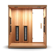 Finnmark Designs FD-3 4-Person Full-Spectrum Infrared Sauna with Leveling Feet - SAK52689