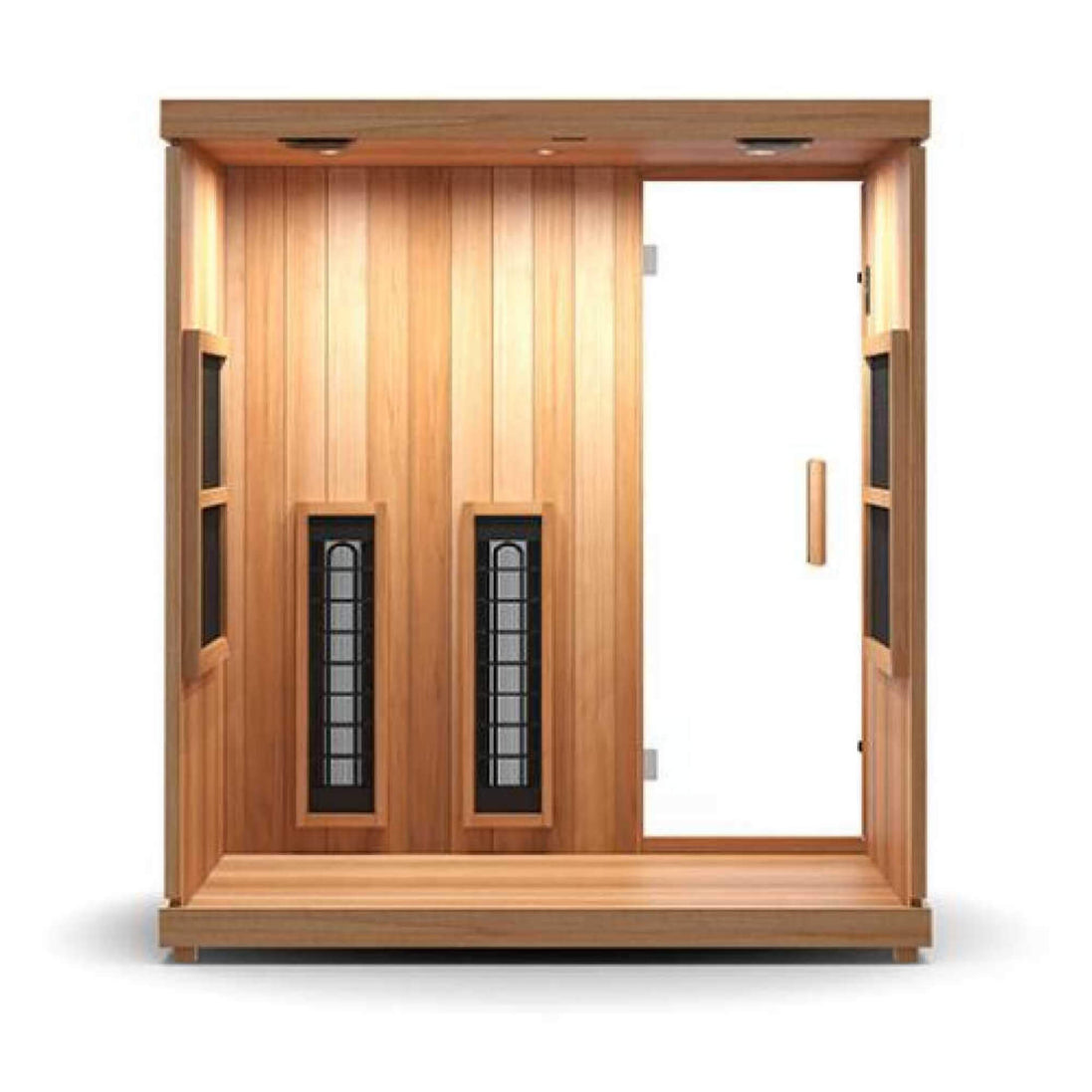 Finnmark Designs FD-3 4-Person Full-Spectrum Infrared Sauna with Leveling Feet - SAK52689
