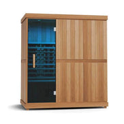 Finnmark Designs FD-3 4-Person Full-Spectrum Infrared Sauna with Leveling Feet - SAK52689
