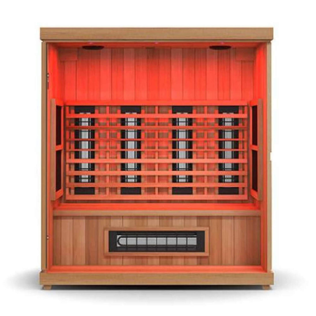 Finnmark Designs FD-3 4-Person Full-Spectrum Infrared Sauna with Leveling Feet - SAK52689