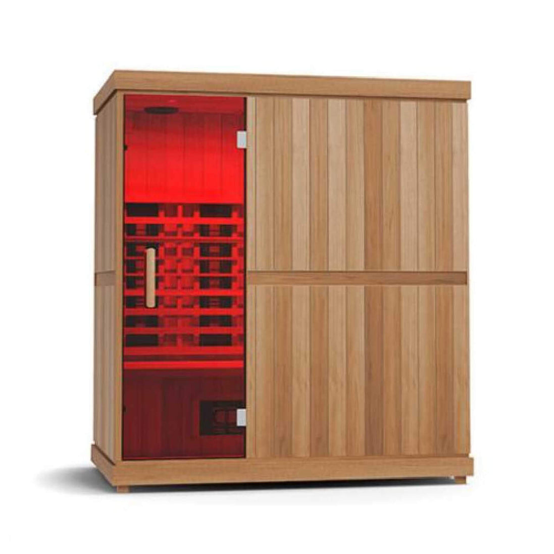 Finnmark Designs FD-3 4-Person Full-Spectrum Infrared Sauna with Leveling Feet - SAK52689