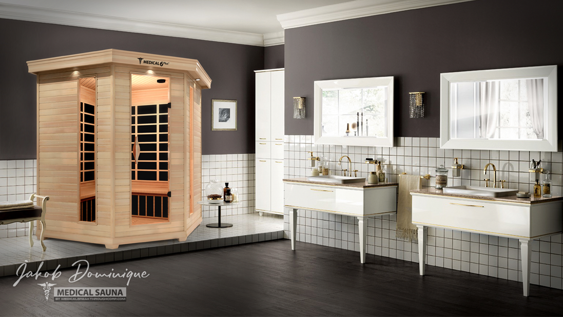 6 Person Indoor Infrared Full Spectrum Sauna | Medical 6 Plus™