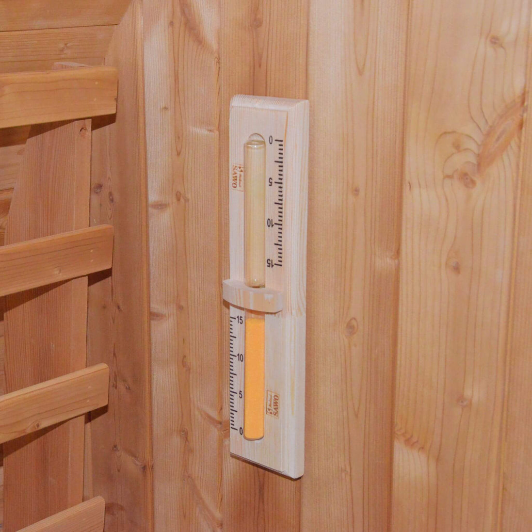 Thermora Ignite 4-6 Person White Oak Outdoor Barrel Sauna with 4.5kW Heater - SAK45968