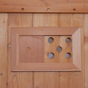 Thermora Ignite 4-6 Person White Oak Outdoor Barrel Sauna with 4.5kW Heater - SAK45968
