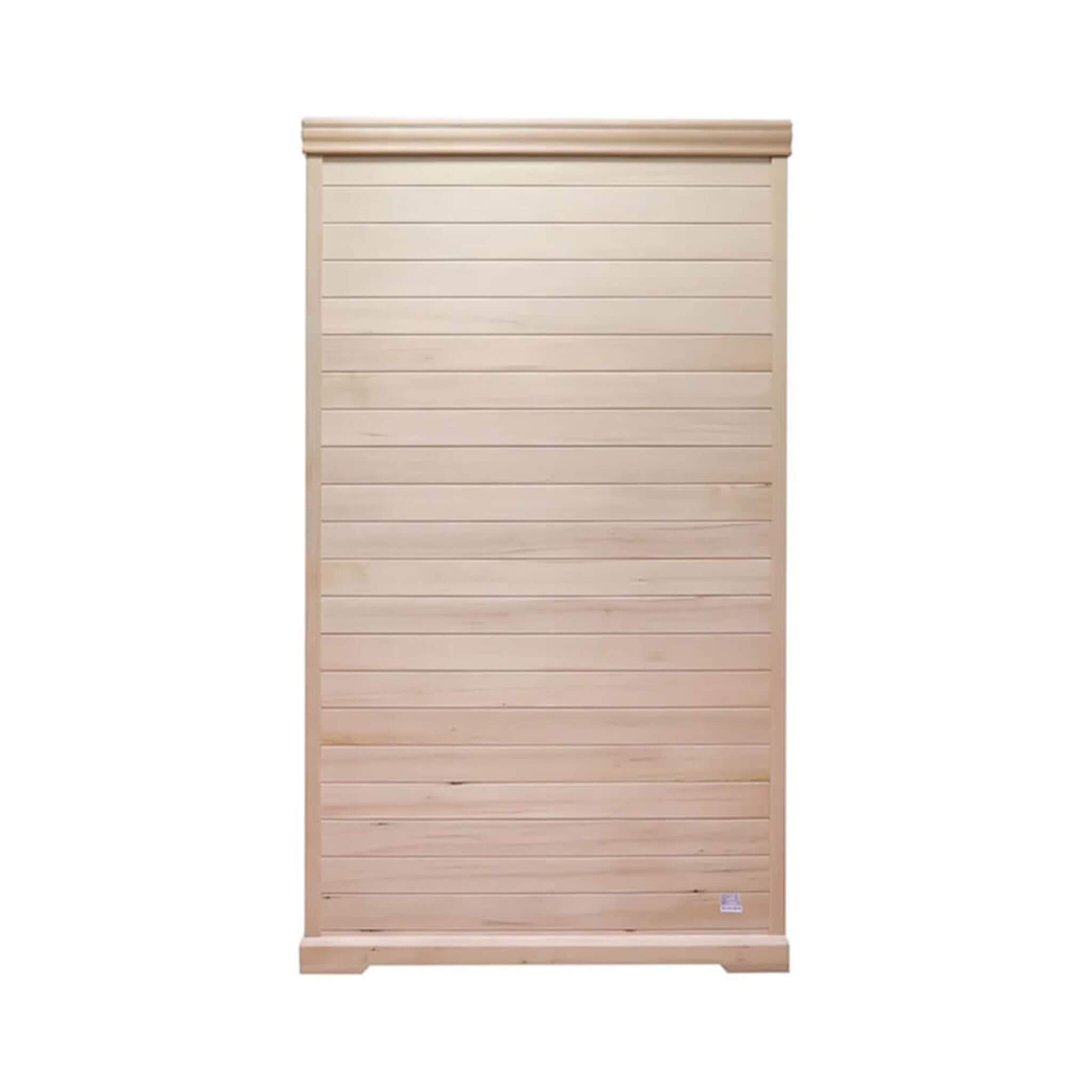 Thermora Ivara 2-Person Hemlock Far Infrared Sauna Room Glass Door 1750W - SAK81525