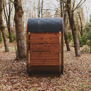 Mande MW16 ThermoWood Outdoor Sauna - Premium Outdoor Relaxation Experience