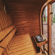 Mande MW16 ThermoWood Outdoor Sauna - Premium Outdoor Relaxation Experience