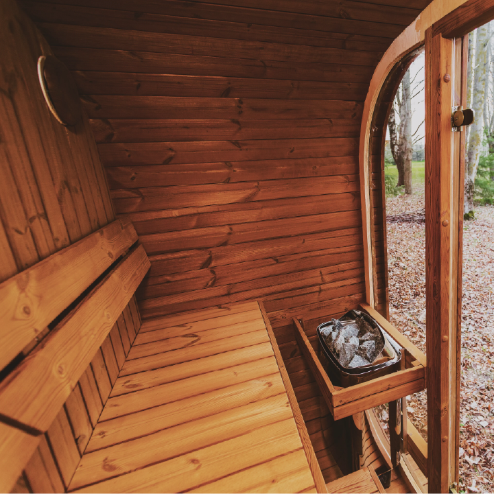 Mande MW16 ThermoWood Outdoor Sauna - Premium Outdoor Relaxation Experience